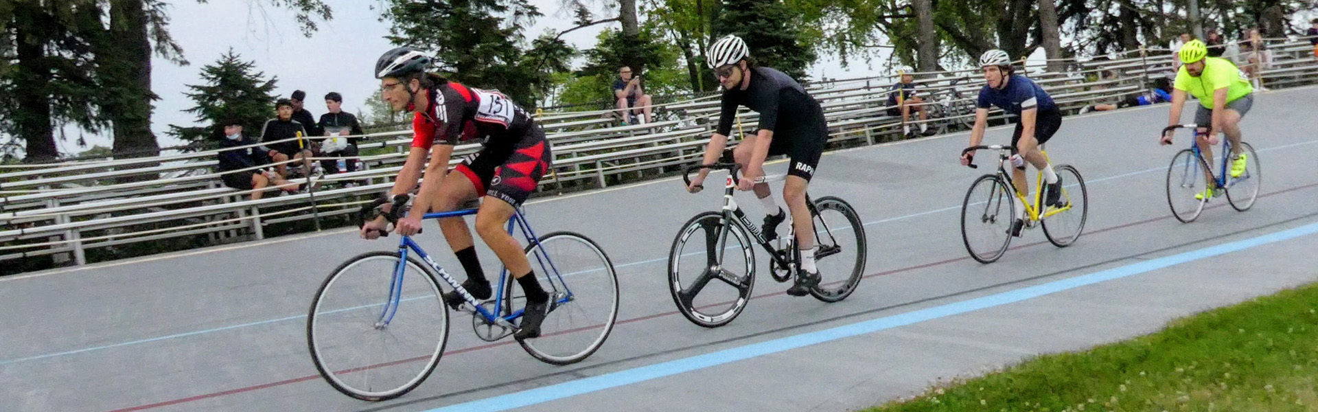 Cycling at the Northbrook Velodrome
