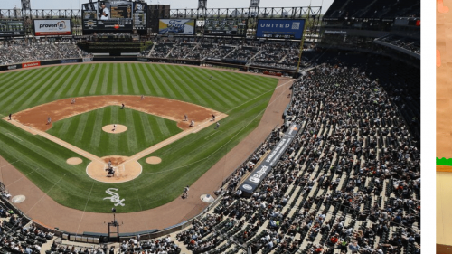 Guaranteed Rate Field and Michael Johnson