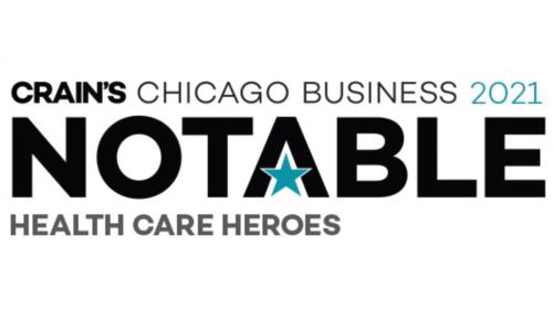 Crain's Chicago Business 2021 Notable Health Care Heroes