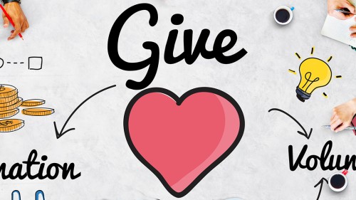 graphic about giving