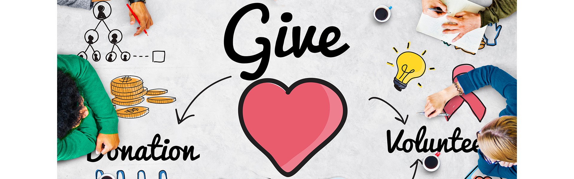 graphic about giving
