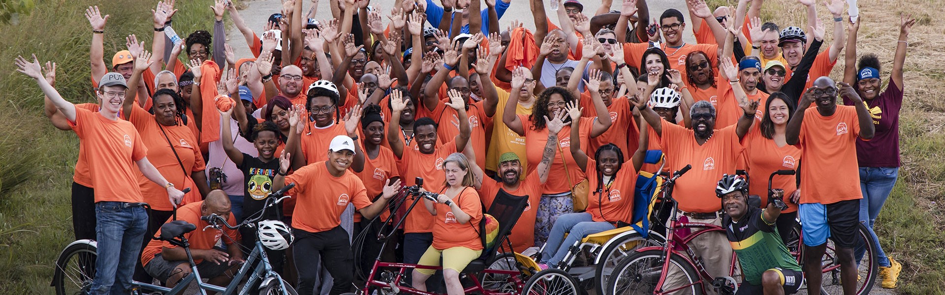 2024 Summer of Cycling at Big Marsh Park - group photo