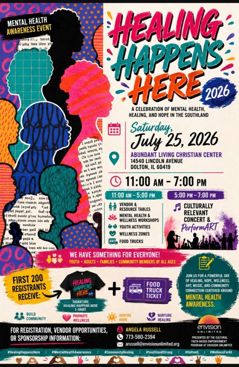July 2026 CFBE Community Event Flier
