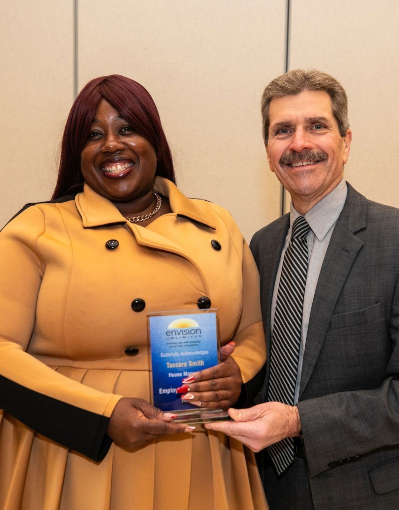 2024 Employee of the Year Awards - Taccara Smith and Mark McHugh