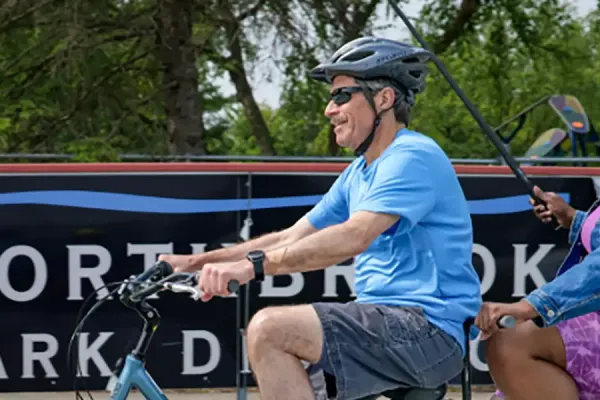 Cycling the Track at the Ed Rudolph Velodrome
